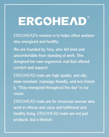 Ergohead Mat Brand Story