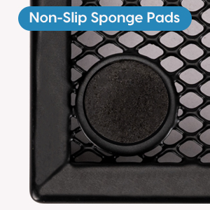 Non-slip sponge pads