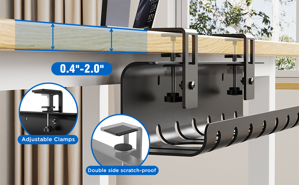 cable management under desk