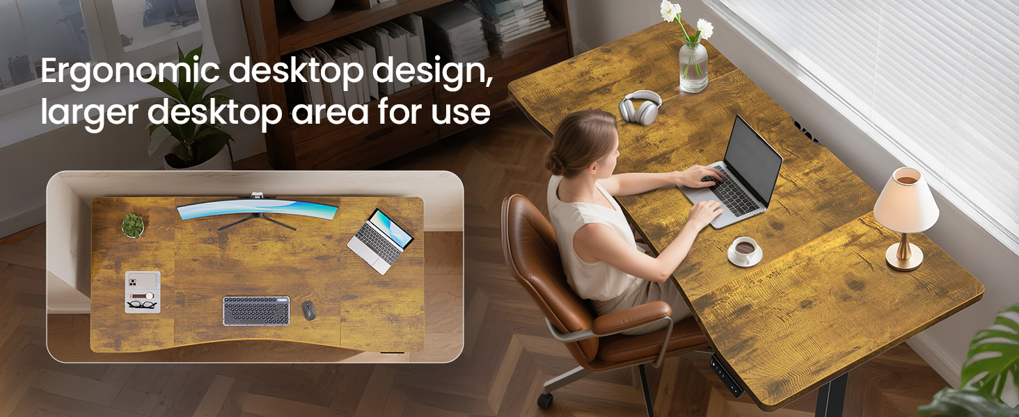 adjustable workstation long