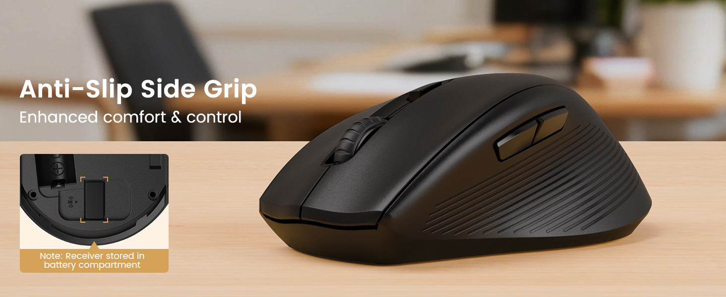 Anti-slip mouse