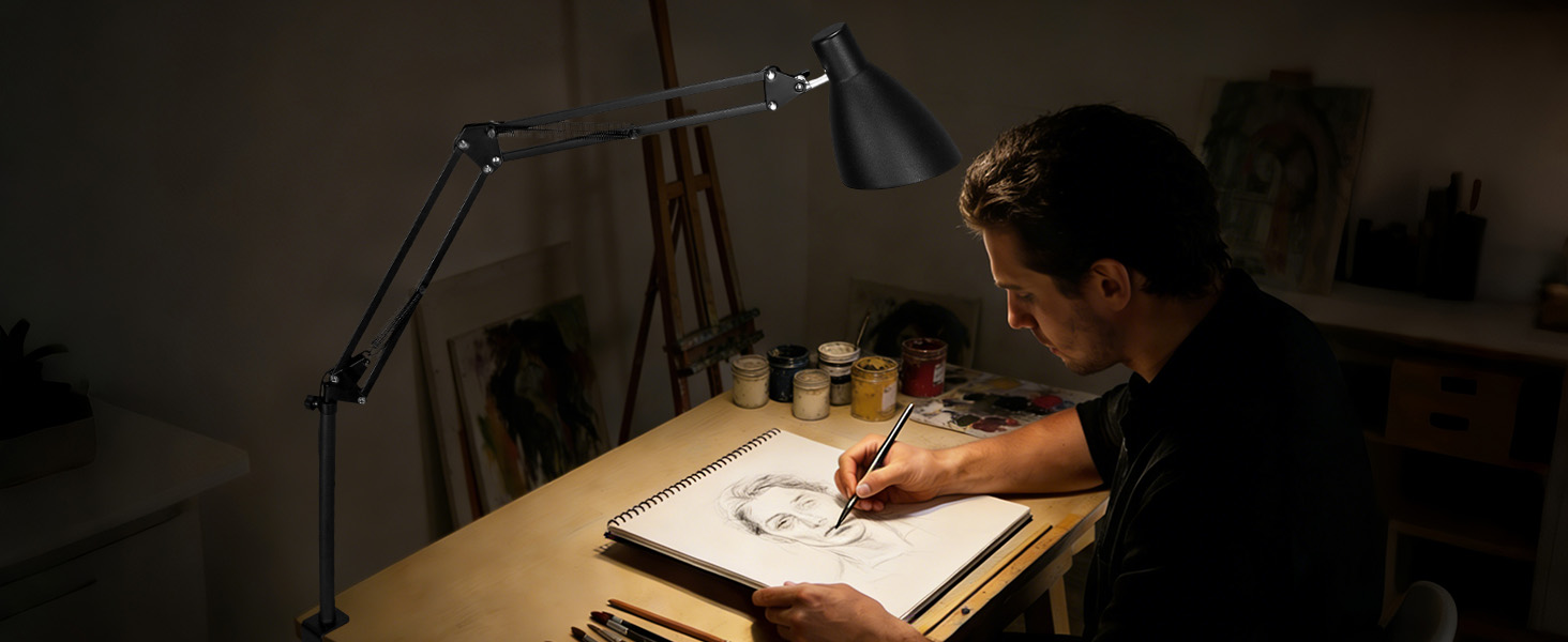 tall desk lamp