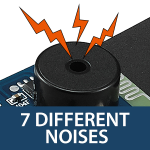 7 different noises
