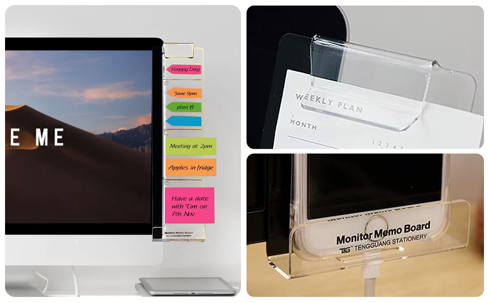 Monitor Memo Boards for Computer