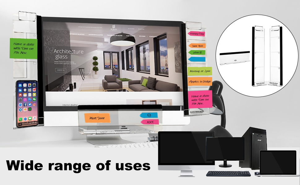 Monitor Memo Boards for Computer
