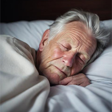 Old men sleeping