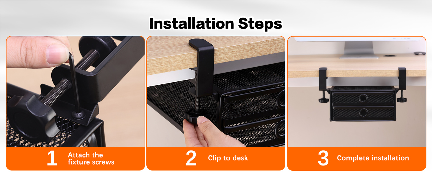 let under desk storage drawer organizer cabinet be your reliable assistant in your office life