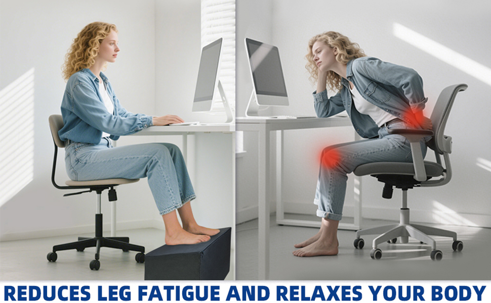 under desk foot rest for office