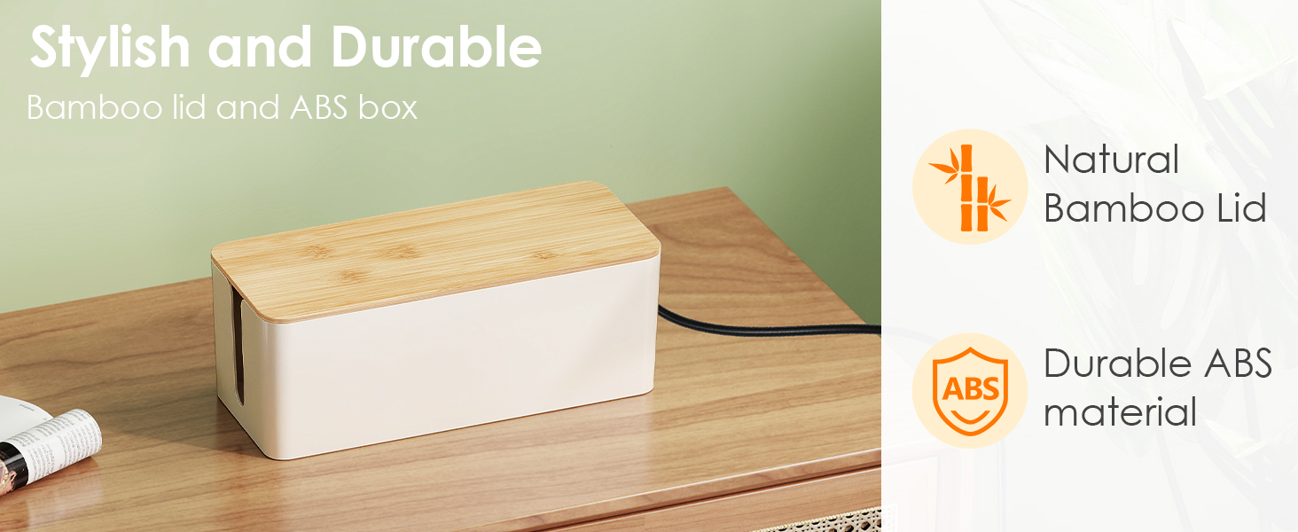 cable organizer box