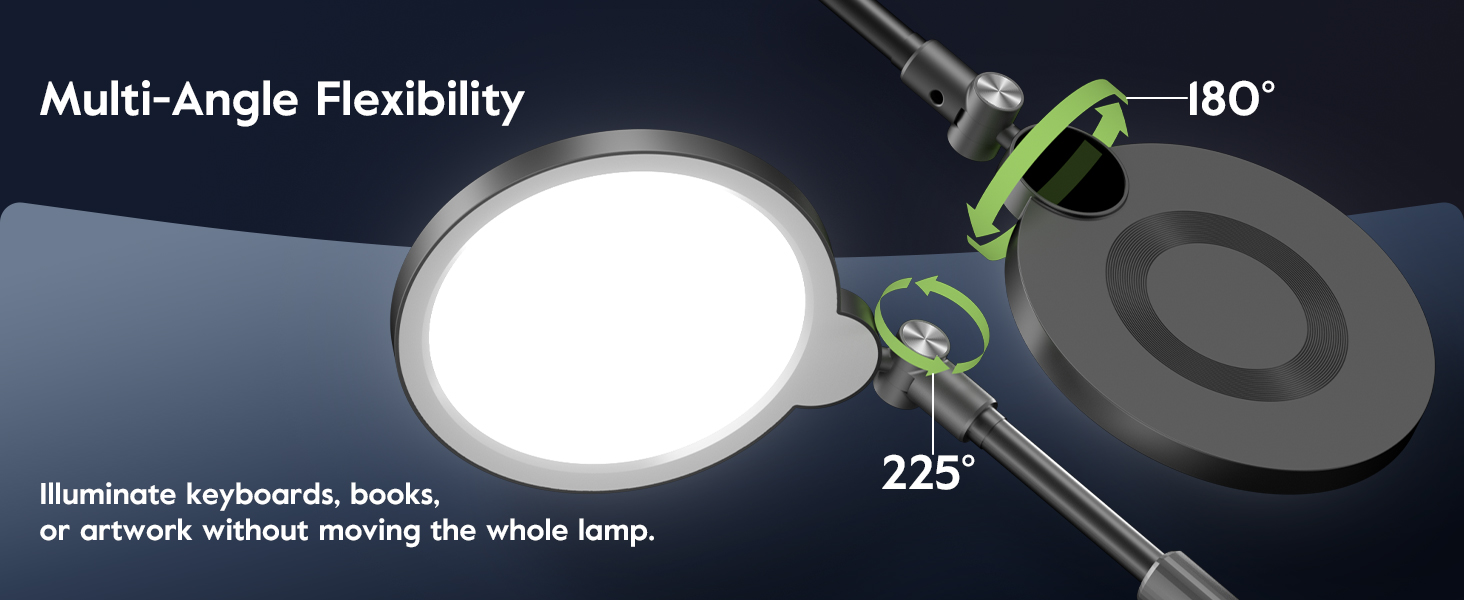 Adjustable Angle Ring Light