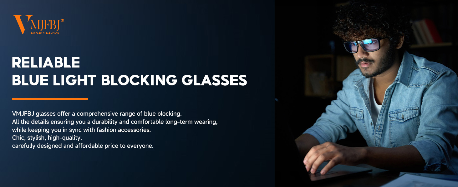 blue lens glasses