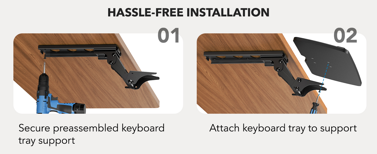 keyboard tray