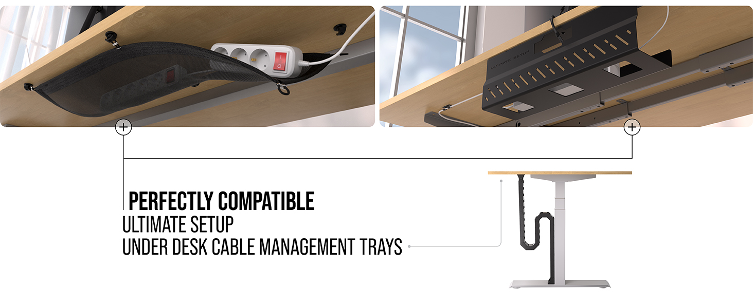 under desk cable management chain