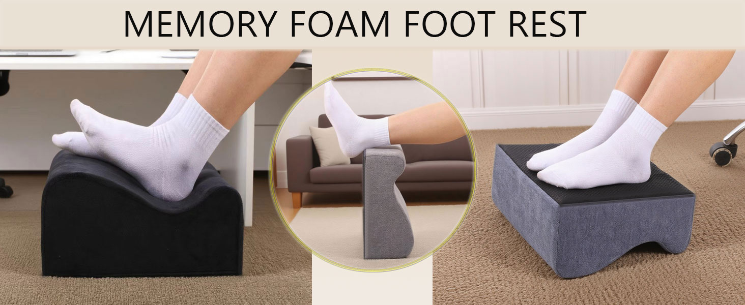 ergonomic footrest under desk